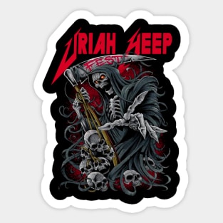 URIAH HEEP MERCH VTG Sticker